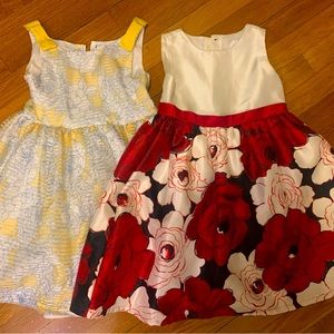 2 for 1 - gorgeous 5T girls’ dresses - Janie & Jack and Gymboree